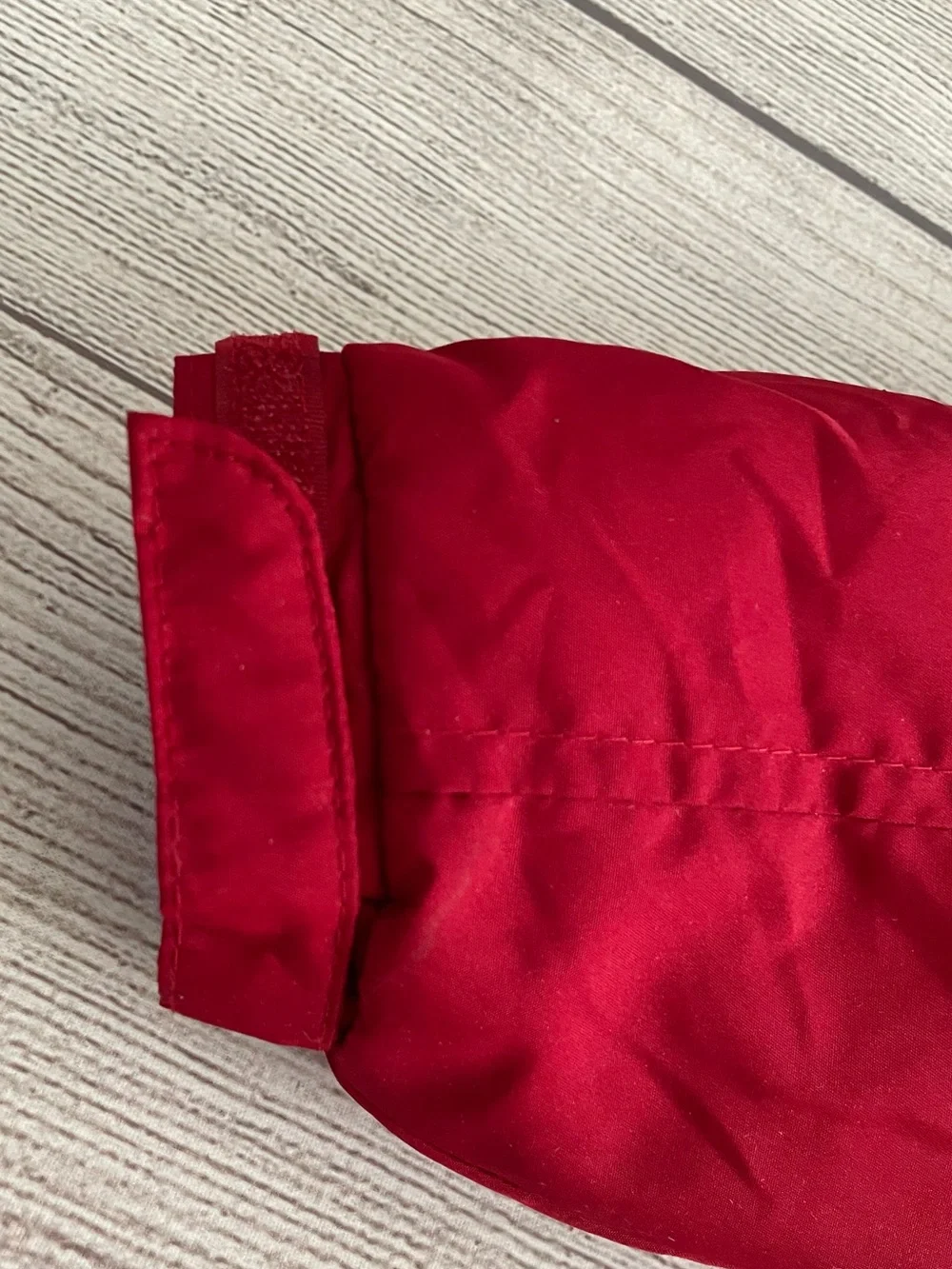 OshKosh B’gosh Red and Black Hooded Winter Jacket Toddler 2T